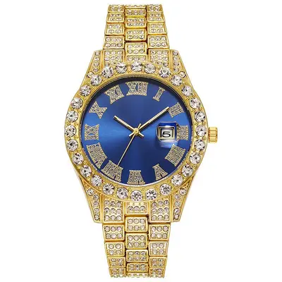 Quartz watch, steel band, roman numerals - 7