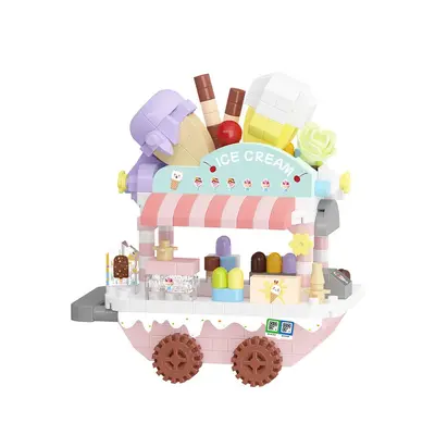 Micro Particle Building Blocks, Stress Relief and Educational, Street Scene Small Car - 6