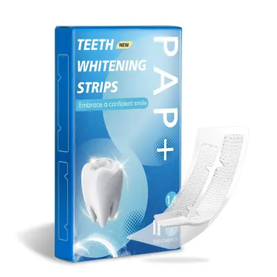 WHITE 3D Zahnaufhellungsstreifen, 7 oder 14 Paar - 7