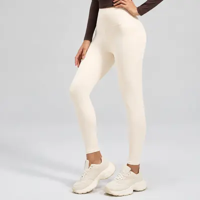 High-Waisted Butt-Lift Yoga Pants, Elastic, Pilates - 9