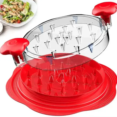 Manual Chicken Shredder, Meat and Vegetable Separator Kitchen Tool - 8