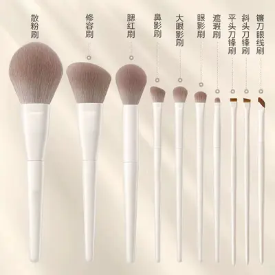Cheng Shian, Yunci Makeup-Pinsel-Set, Lidschatten-Pinsel, Messer-Pinsel, Sichel-Eyeliner-Pinsel, Puderpinsel, empfiehlt Makeup-Tools - 8