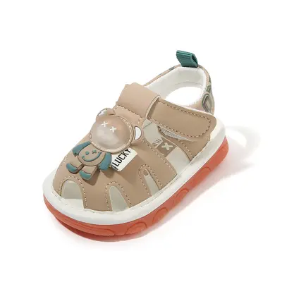 Baby First Walking Shoes with Soft Sole, Non-Slip Breathable Summer Sandals - 9