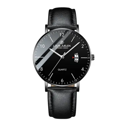 LOUIE JUELEN Herrenuhr Quarz, mit Kalender, wasserdicht - 10