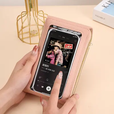 ENDAYCON Touchscreen Phone Bag for Women, Small Crossbody Bag