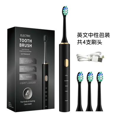 Magnetic Levitation Electric Toothbrush, Rechargeable Ultrasonic, 2-Pack - 10
