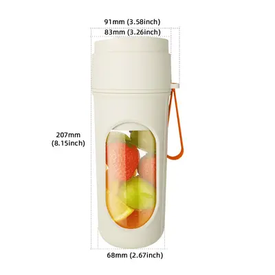 Rechargeable portable juicer, multifunctional blender