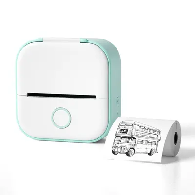PhomemoT02 mini termal yazıcı küçük taşınabilir etiket yazıcısı cep telefonu Bluetooth ev hata düzeltme yazıcısı - 9