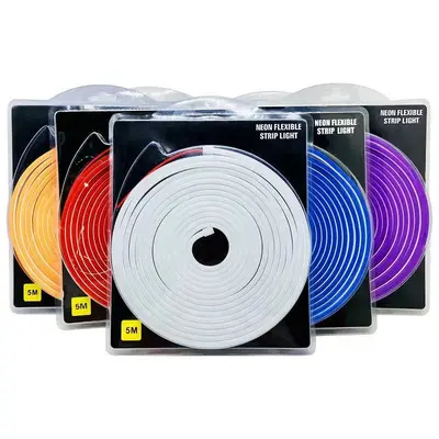 Cross-border neon silicone LED light neon light, billboard outdoor waterproof 612 low voltage 12V flexible light strip