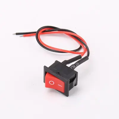 KCD1 Boat Rocker Power Switch, 2-Pin 2-Position, Black - 9