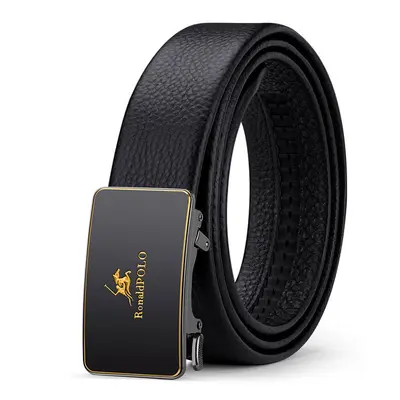 Boston Paul men's belt, genuine leather, automatic buckle - 11