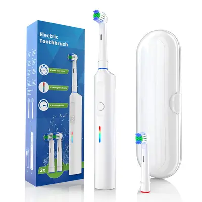 Rotary Electric Toothbrush, Wireless Charging Smart Adult Model - 7