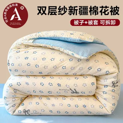Xinjiang Cotton Quilt, Double-Layer Gauze, Winter and Spring-Autumn - 11