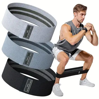 Hip Lift Glute Resistance Ring, Leg Workout Yoga Band, Fitness Strength Training Elastic B - 13