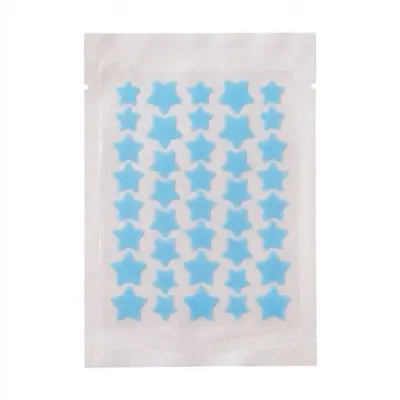 Cross-border Dropshipping Star Pimple Patches Colorful Cartoon Hydrocolloid Invisible Acne Patches Factory Direct Best Seller on Amazon
