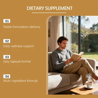 Cross-border DOCTEAT Men's Energy Care Capsules Vitamin Body Vitality Stamina Nutritional Supplement
