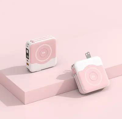 22.5W Wired Magnetic Watch Charger with 10000 mAh Power Bank, 5-in-1 - 10