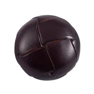 Genuine Leather Retro Black Buttons for Coats and Sweaters