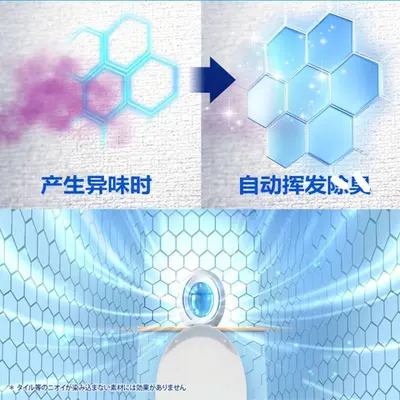 Egg-Shaped Toilet Deodorizer, Green Apple Lavender Scent - 5