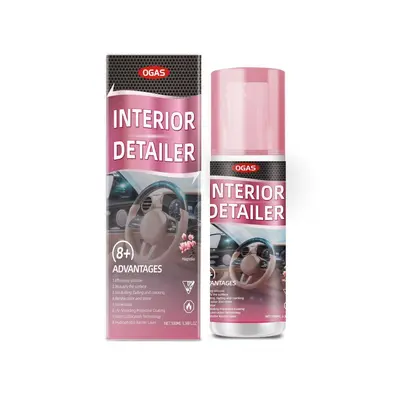 OGAS Car Interior Polish and Stain Remover for Ceiling and Plastic Parts, No-Rinse - 7