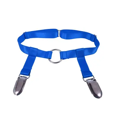 Adjustable Elastic Garter Thigh Strap Stocking Clips, 14 Colours - 8