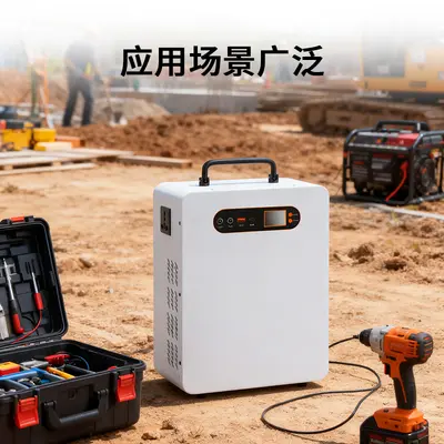 Haushalts-Exklusivmodell Tragbare mobile Powerstation 1 kWh, LiFePO4-Akku, 220V-Ausgang, für Zuhause, Outdoor und Notfall