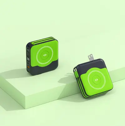22.5W Wired Magnetic Watch Charger with 10000 mAh Power Bank, 5-in-1 - 11