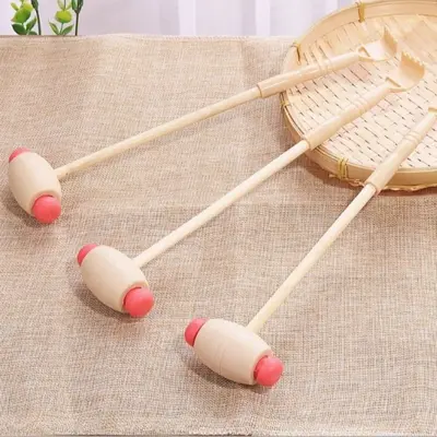 Back Tapping Massage Hammer, Handheld Acupressure Meridian Massager - 4