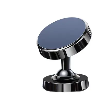 Metal Magnetic Car Phone Holder, Dual-Ball Joint, Universal Center Console Mount - 6