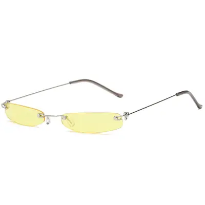Unisex Sonnenbrille mit kleinem eckigem Rahmen - 11