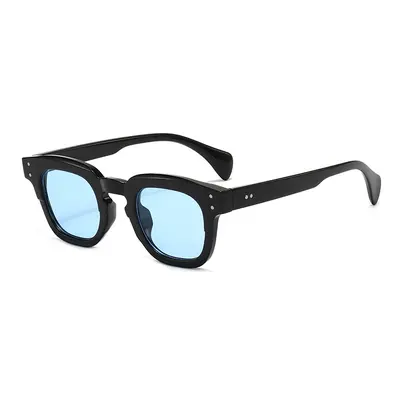 Retro Studded Women's Sunglasses with UV Protection - 11