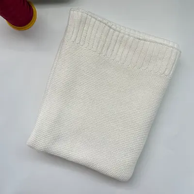 Embroidered Newborn Baby Blanket, Small Children's Quilt - 7