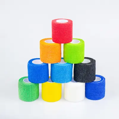Self-Adhesive Elastic Sports Bandage, Camouflage, Non-Woven, Pet Paw Wrap