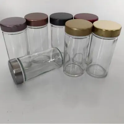 360-degree rotating spice rack, multifunctional stainless steel spice storage shelf, multi-tier spice jar storage set - 7
