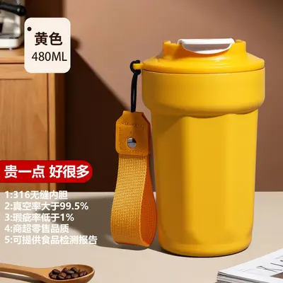 Edelstahl-Thermobecher 316, achteckig, Kaffee - 10