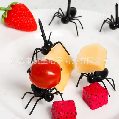 Fruit Fork with Ant Design Party Snack Fork