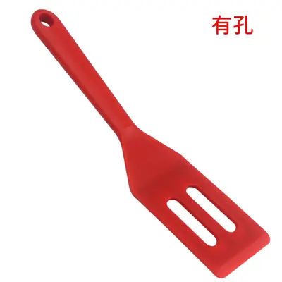Silikon brownie kurabiye spatula küçük kızartma spatula sızıntı spatula biftek omlet spatula pişirme aracı mutfak aletleri