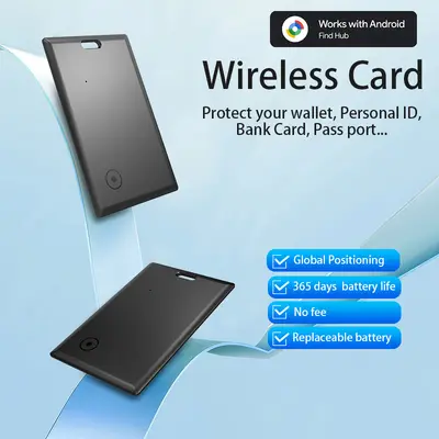 Android locator card, Find Hub compatible