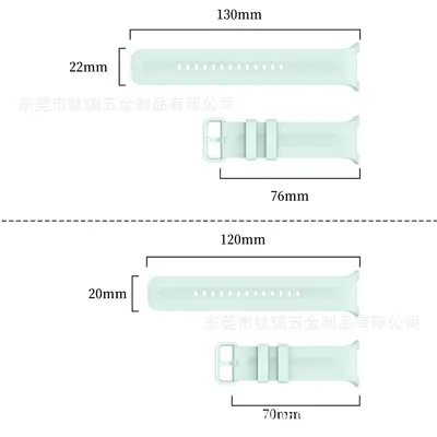 Silicone Strap for Samsung Watch9, Same Color, S/M and M/L Sizes