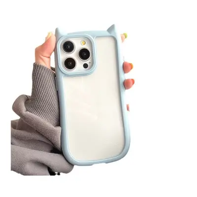 Cute 3D cat ear case for iPhone 16 Pro Max, XS