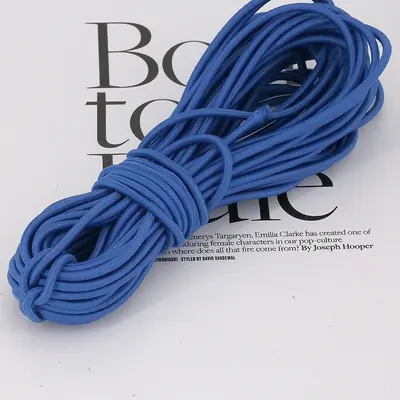Latex Elastic Cord 2.5 mm, Colorful Round, Handmade DIY Binding Rubber Band - 13