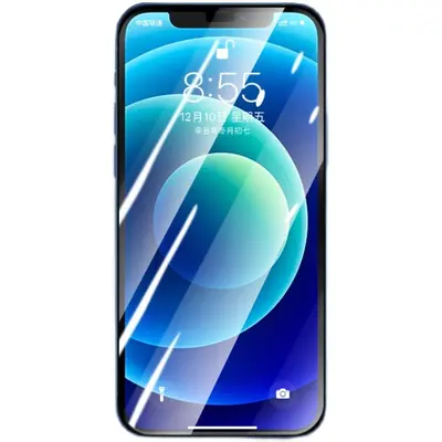 Tempered Glass Screen Protector for iPhone 16 and 15, Privacy, Full Screen - 6