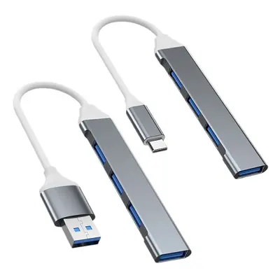 One to Four USB 3.0 Docking Station Multi-Interface Splitter Adapter USB Type-C Laptop Docking Station