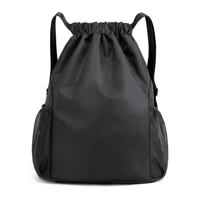 Sports Backpack with Printable Logo, Water-Resistant Drawstring - 9