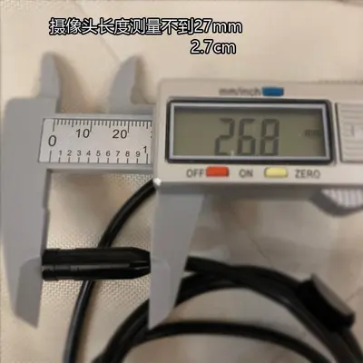 安卓苹果手机带灯工业内窥镜半刚性高清摄像头防水管道内窥镜跨境