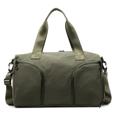 Freizeit-Sport-Fitness-Reisetasche 2025 Modell Nasstrockentrennung Tasche unabhängiges Schuhfach schlicht praktisch Einzelschulter Schrägtrage - 9