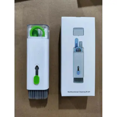 7-in-1 Multifunctional Computer Keyboard Cleaning Brush Set Bluetooth Earphone Cleaner Phone Screen Dust Remover Key Puller - 10