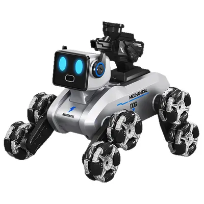 Uzaktan kumandalı robot köpek, elektrikli drift arası, 8 tekerlekli