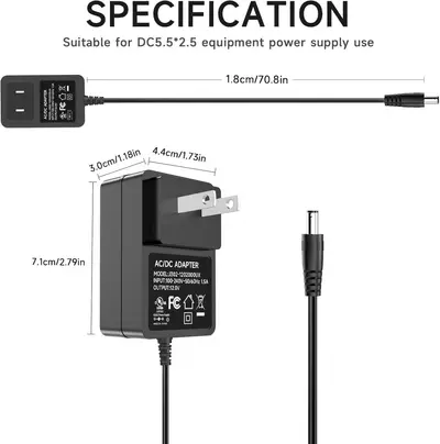 12V 2A gözetim güç adaptörü Avustralya