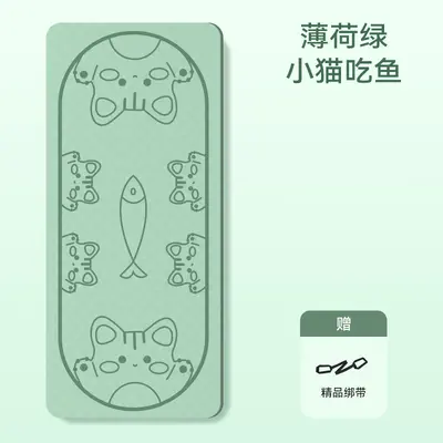 Children's yoga mat, extra wide and thick, silent shock absorption - 10